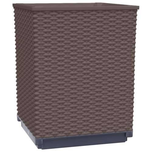 Sadilice 4 kom smeđe 30 x 30 x 37 cm od polipropilena - Smeđa 4 Cijena