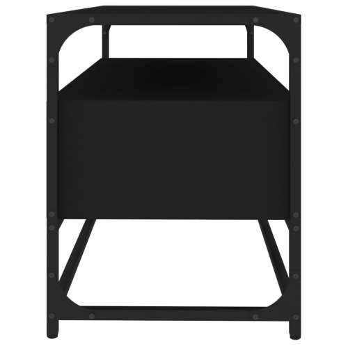 TV ormarić crni 80 x 35 x 45 cm od konstruiranog drva - Crna 1 80 cm Cijena