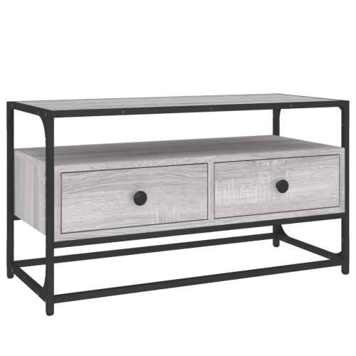TV ormarić boja hrasta sonome 80x35x45 cm konstruirano drvo - Sivi hrast sonoma 1 80 cm Cijena