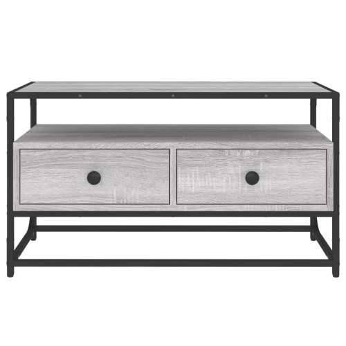 TV ormarić boja hrasta sonome 80x35x45 cm konstruirano drvo - Sivi hrast sonoma 1 80 cm Cijena