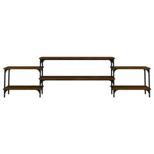 TV ormarić boja smeđeg hrasta 197x35x52 cm konstruirano drvo - Smeđi hrast 1 197 cm Cijena
