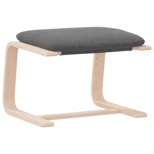 Tabure tamnosivi 51 x 41 x 40 cm od tkanine - Tamno siva 1 Cijena