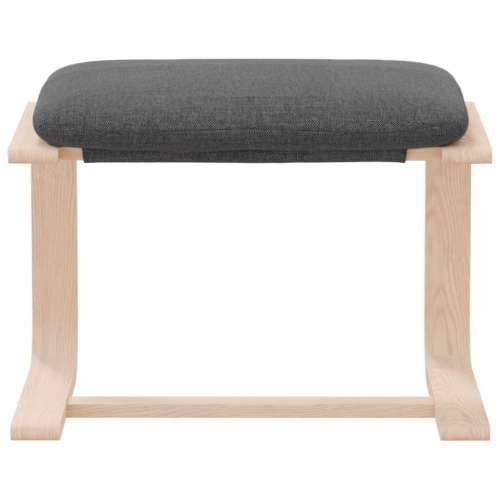 Tabure tamnosivi 51 x 41 x 40 cm od tkanine - Tamno siva 1 Cijena