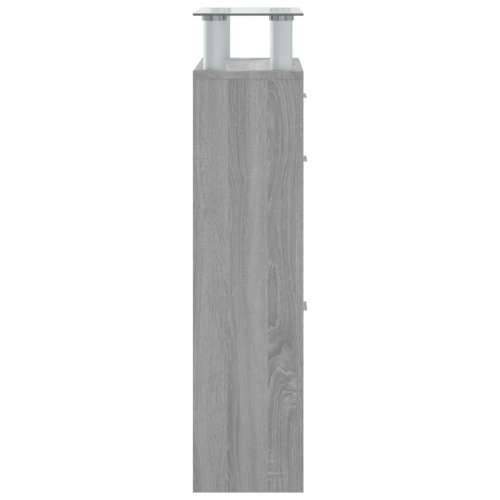 Ormarić za cipele boja hrasta 63x24x104 cm konstruirano drvo - Sivi hrast sonoma 1 Cijena