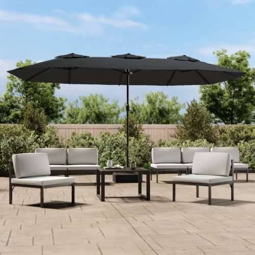 Dvostruki suncobran antracit 449 x 245 cm - Antracit 1 Cijena