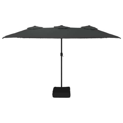 Dvostruki suncobran antracit 449 x 245 cm - Antracit 1 Cijena