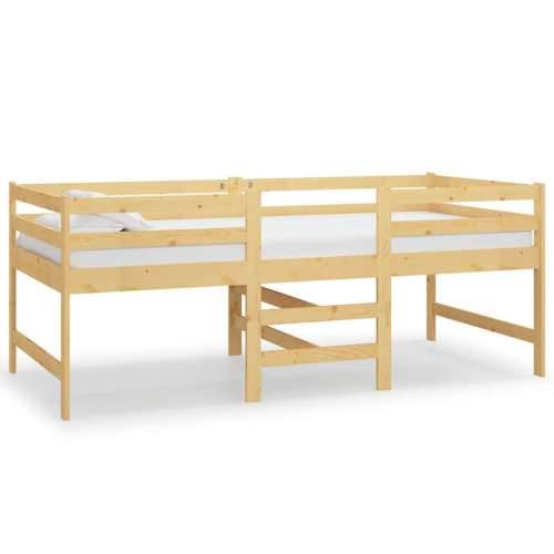 Okvir kreveta bez madraca 90 x 200 cm od masivne borovine - Prirodna Cijena