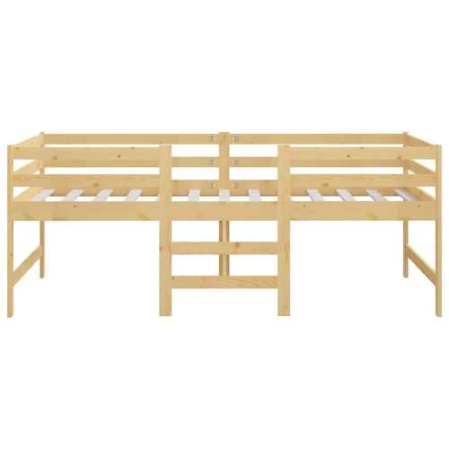 Okvir kreveta bez madraca 90 x 200 cm od masivne borovine - Prirodna Cijena