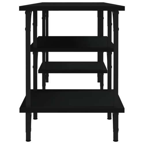 TV ormarić crni 102 x 35 x 45,5 cm od konstruiranog drva - Crna 1 Cijena