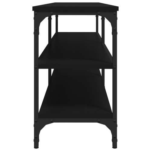 TV ormarić crni 140 x 30 x 50 cm od konstruiranog drva - Crna 1 140 cm Cijena