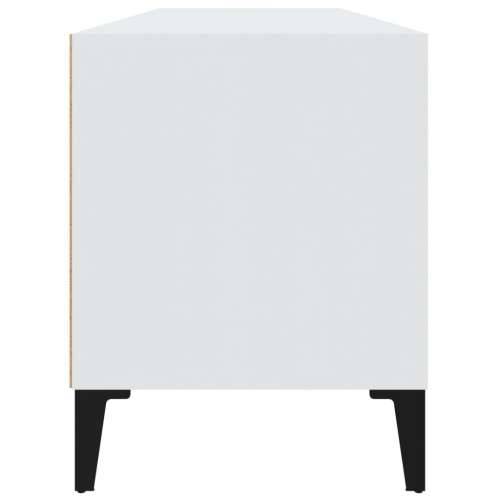 TV ormarić bijeli 100 x 34,5 x 44,5 cm od konstruiranog drva - Bijela 1 100 cm 34.5 cm Cijena