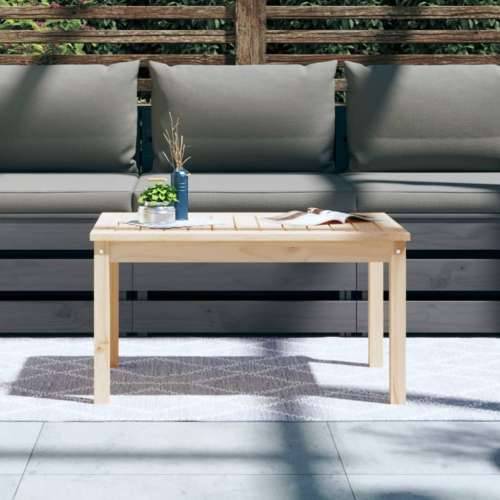 Vrtni stol 82,5 x 50,5 x 45 cm od masivne borovine - Prirodna boja bora 82.5 x 50.5 x 45 cm 1 Cijena