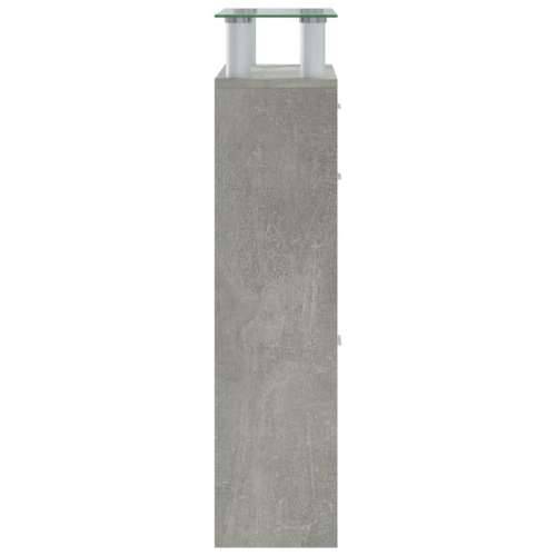 Ormarić za cipele boja betona 63x24x104 cm konstruirano drvo - Beton siva 1 Cijena