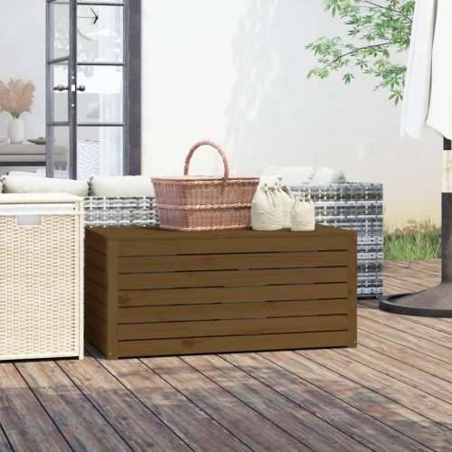 Vrtna kutija boja meda 101 x 50,5 x 46,5 cm od masivne borovine - boja meda 101 x 50.5 x 46.5 cm Cijena