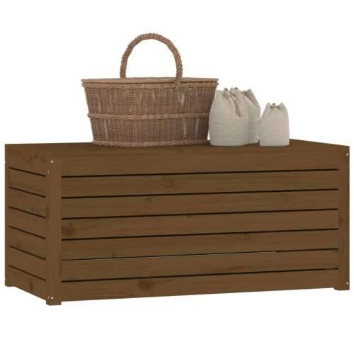 Vrtna kutija boja meda 101 x 50,5 x 46,5 cm od masivne borovine - boja meda 101 x 50.5 x 46.5 cm Cijena