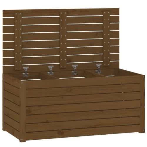 Vrtna kutija boja meda 101 x 50,5 x 46,5 cm od masivne borovine - boja meda 101 x 50.5 x 46.5 cm Cijena