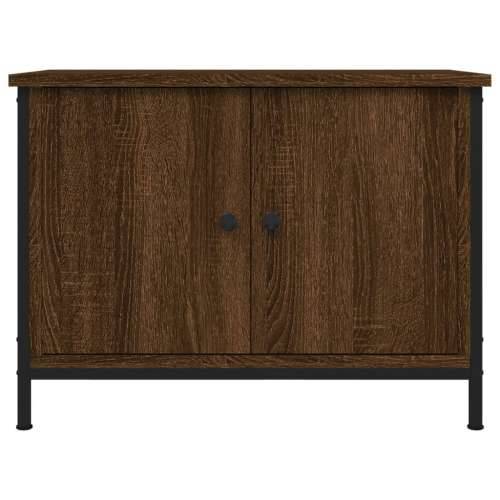 TV ormarić s vratima boja hrasta 60x35x45 cm konstruirano drvo - Smeđi hrast 1 60 cm Cijena