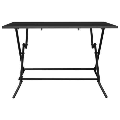 Sklopivi vrtni stol antracit 110 x 80 x 72 cm od čelične mreže - 110 x 80 x 72 cm 1 Cijena