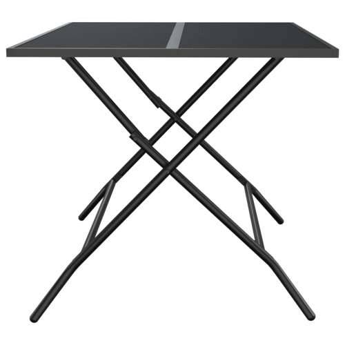 Sklopivi vrtni stol antracit 110 x 80 x 72 cm od čelične mreže - 110 x 80 x 72 cm 1 Cijena