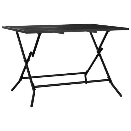 Sklopivi vrtni stol antracit 110 x 80 x 72 cm od čelične mreže - 110 x 80 x 72 cm 1 Cijena