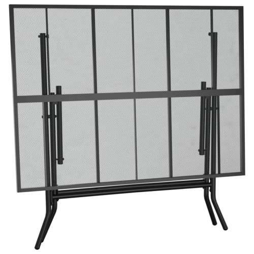 Sklopivi vrtni stol antracit 110 x 80 x 72 cm od čelične mreže - 110 x 80 x 72 cm 1 Cijena