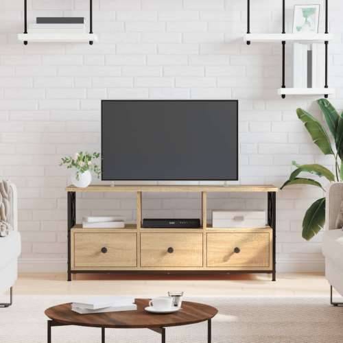 TV ormarić boja hrasta sonome 102x33x45 cm od drva i željeza - sonoma hrast 1 102 cm Cijena