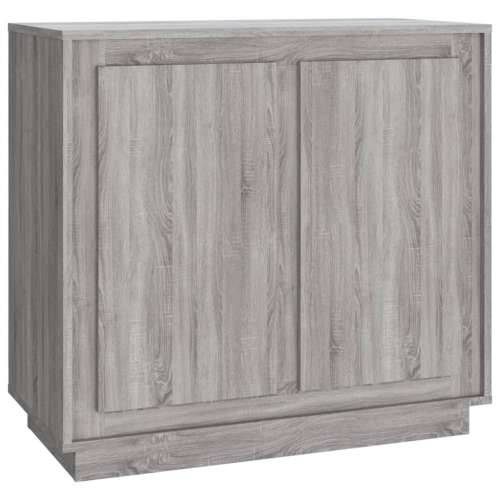 Komoda boja hrasta sonome 80 x 34 x 75 cm od konstruiranog drva - Sivi hrast sonoma 1 Cijena