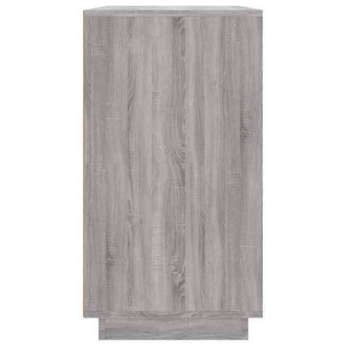Komoda boja hrasta sonome 80 x 34 x 75 cm od konstruiranog drva - Sivi hrast sonoma 1 Cijena