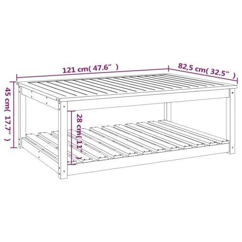 Vrtni stol 121 x 82,5 x 45 cm od masivnog drva duglazije - Prirodni douglas 121 x 82.5 x 45 cm 1 Cijena