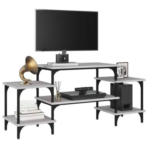 TV ormarić boja hrasta sonome 117x35x52 cm konstruirano drvo - Sivi hrast sonoma 1 117 cm Cijena