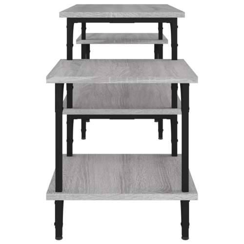 TV ormarić boja hrasta sonome 117x35x52 cm konstruirano drvo - Sivi hrast sonoma 1 117 cm Cijena