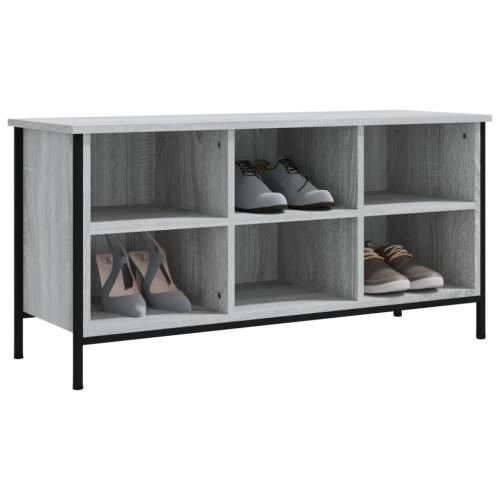 Ormarić za cipele boja hrasta 100x35x50 cm konstruirano drvo - Sivi hrast sonoma 1 50 cm 100 cm Cijena