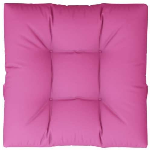 Jastuk za palete ružičasti 70 x 70 x 12 cm od tkanine Cijena