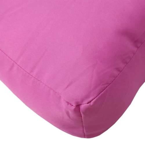 Jastuk za palete ružičasti 70 x 70 x 12 cm od tkanine Cijena