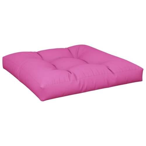 Jastuk za palete ružičasti 80 x 80 x 12 cm od tkanine Cijena