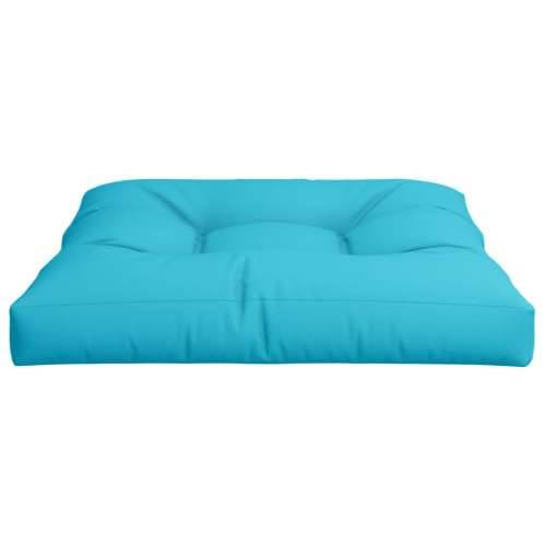 Jastuk za palete tirkizni 80 x 80 x 12 cm od tkanine Cijena