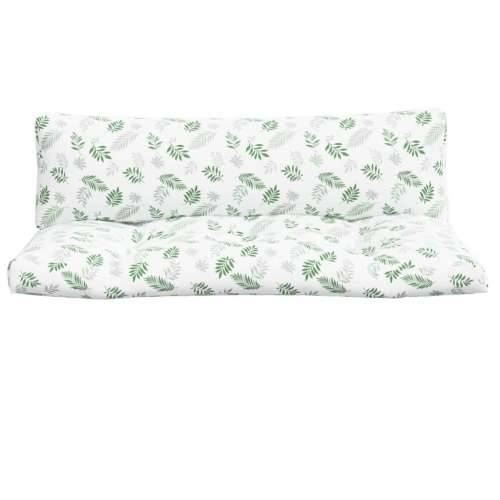 Jastuci za palete 2 kom s uzorkom lišća od tkanine Oxford Cijena