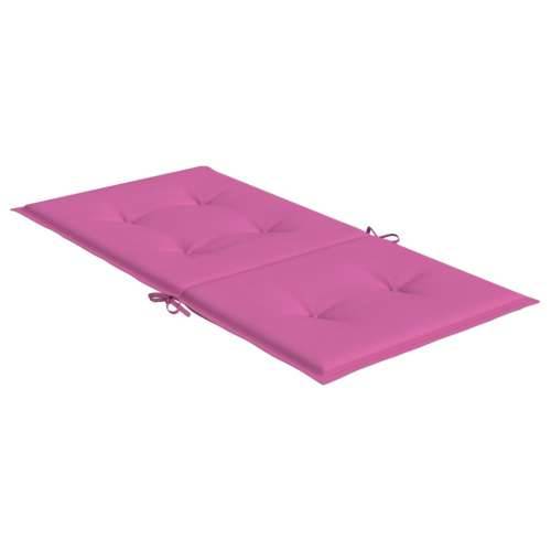 Jastuci za stolicu s niskim naslonom 6 kom ružičasti od tkanine Cijena