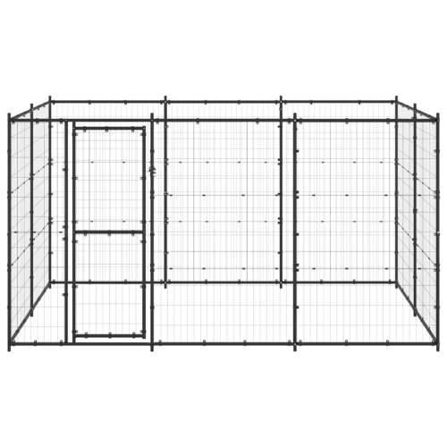 Vanjski kavez za pse čelični 7,26 m² Cijena