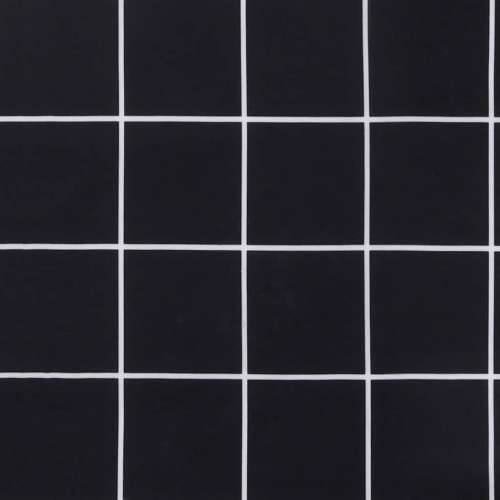 Jastuk za vrtnu klupu crni karirani 200x50x4 cm od tkanine - Crno-bijelo 200 x 50 x 3 cm 1 Cijena