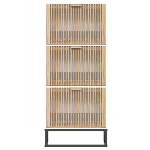 Ormarić za cipele bijeli 52 x 25 x 120 cm od konstruiranog drva - Bijela 1 Cijena