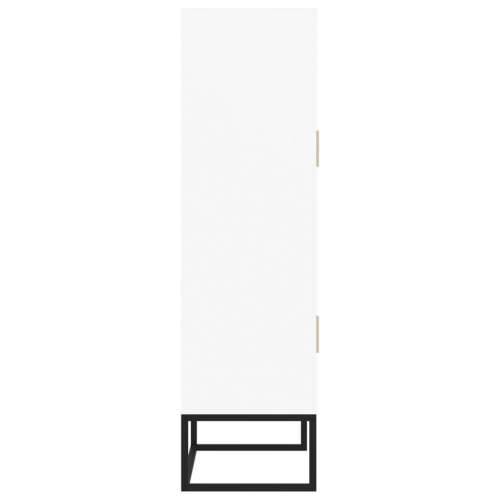 Visoka komoda bijela 70 x 35 x 125 cm od konstruiranog drva - Bijela 1 Cijena