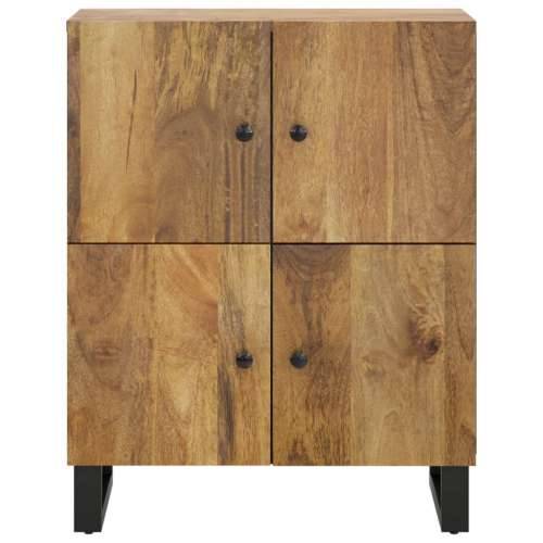 Komoda s 4 vrata 60 x 33 x 75 cm od masivnog drva manga - boja meda 1 Cijena