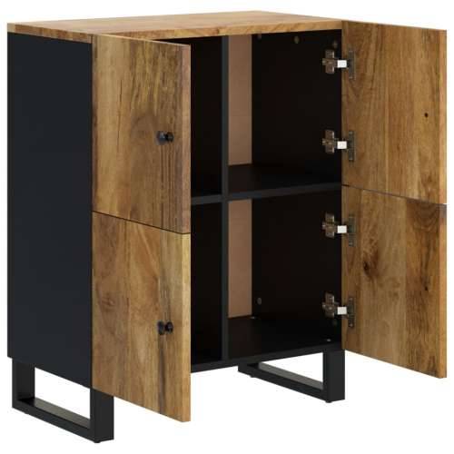Komoda s 4 vrata 60 x 33 x 75 cm od masivnog drva manga - boja meda 1 Cijena