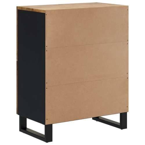 Komoda s 4 vrata 60 x 33 x 75 cm od masivnog drva manga - boja meda 1 Cijena