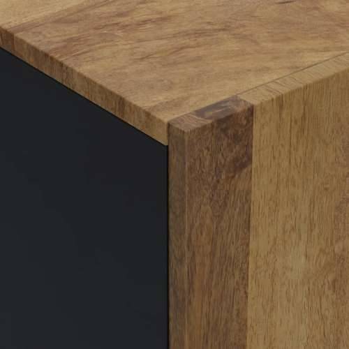 Komoda s 4 vrata 60 x 33 x 75 cm od masivnog drva manga - boja meda 1 Cijena