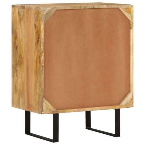 Komoda s 2 vrata 55 x 35 x 70 cm od masivnog drva manga Cijena
