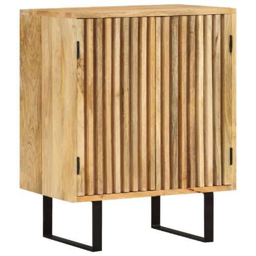 Komoda s 2 vrata 55 x 35 x 70 cm od masivnog drva manga Cijena