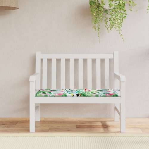 Jastuk za vrtnu klupu višebojni 100x50x4 cm tkanina Oxford - Zelena i roza 100 x 50 x 3 cm 1 Cijena