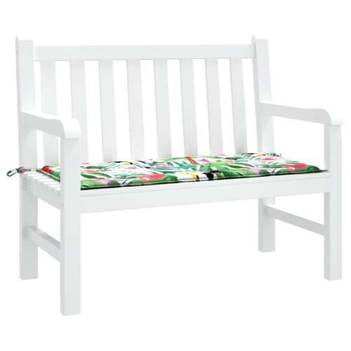 Jastuk za vrtnu klupu višebojni 100x50x4 cm tkanina Oxford - Zelena i roza 100 x 50 x 3 cm 1 Cijena